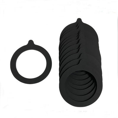 Food Grade Silicone Gaskets Sea BPA Free Seals Rings for Leak Proof 25kN/M